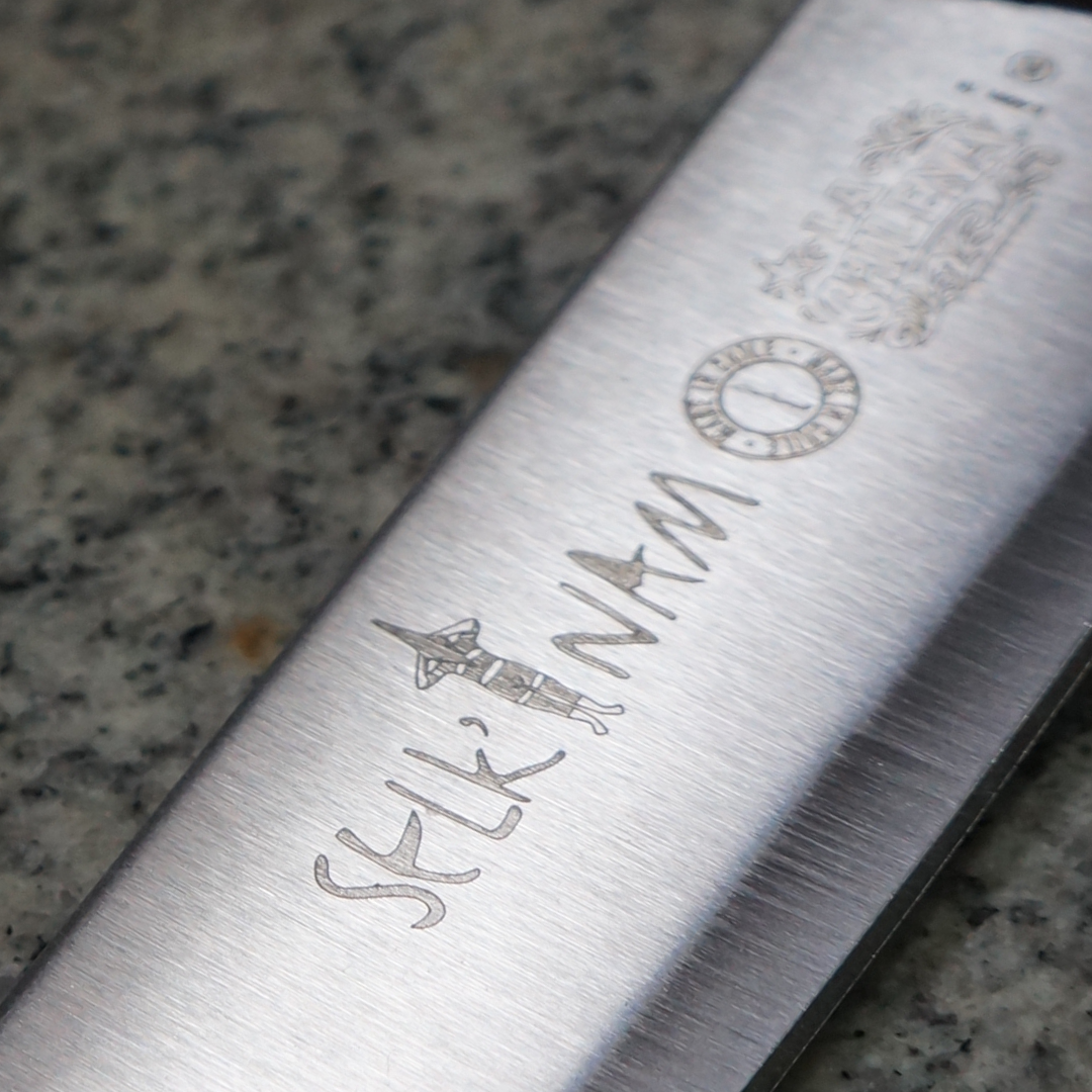 SELKNAM - Cuchillo Mango de Goma - La Chilena - ABORIGEN