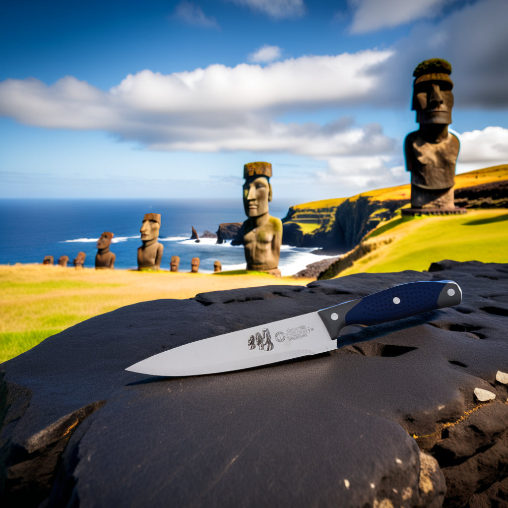 Nativo Rapanui - Cuchillo de Chef 32cm - Colección Nativo | La Chilena